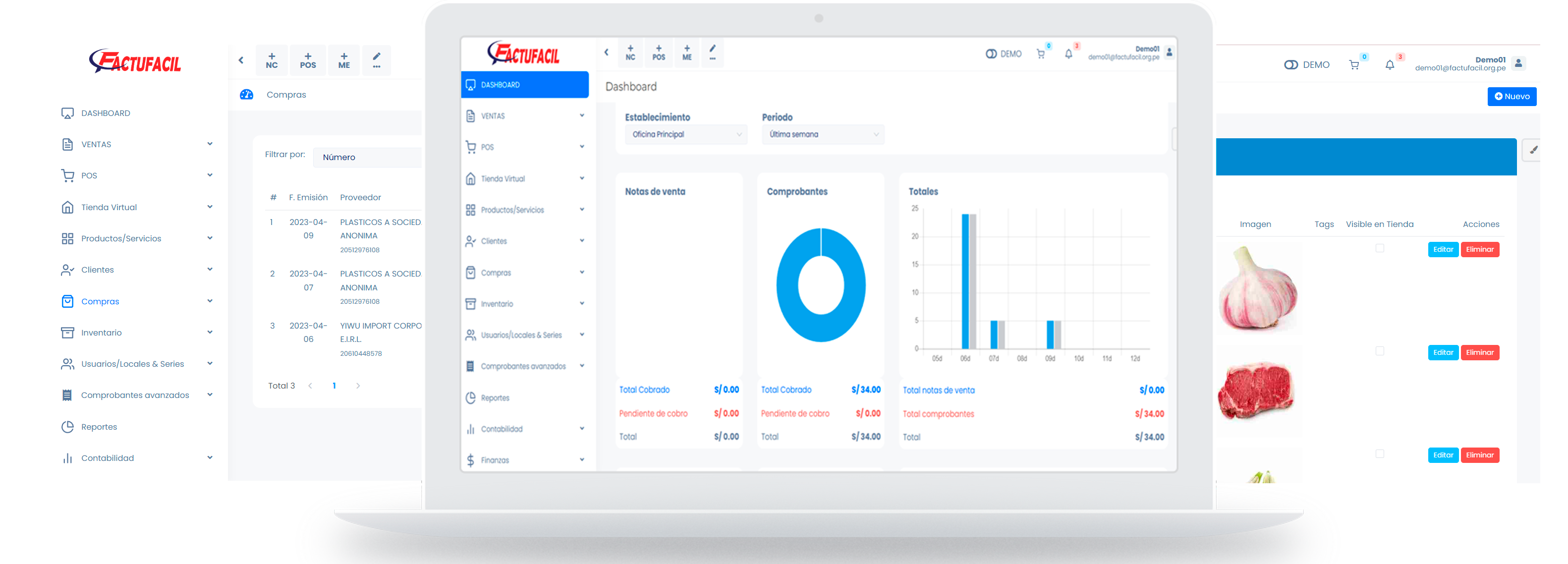 FactuFacil en multiples dispositivos